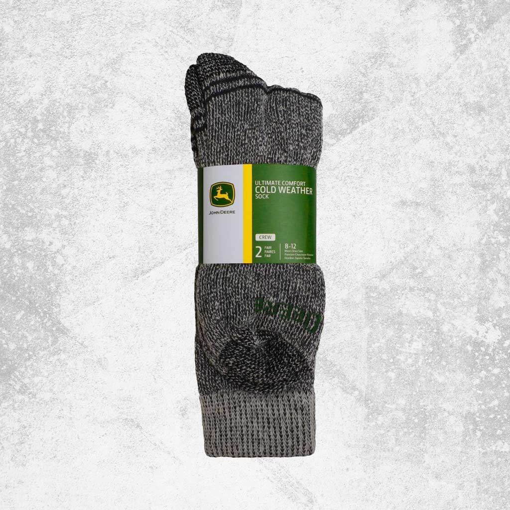 John Deere - JD Crew Cold Comfort Socks - 2 Pack