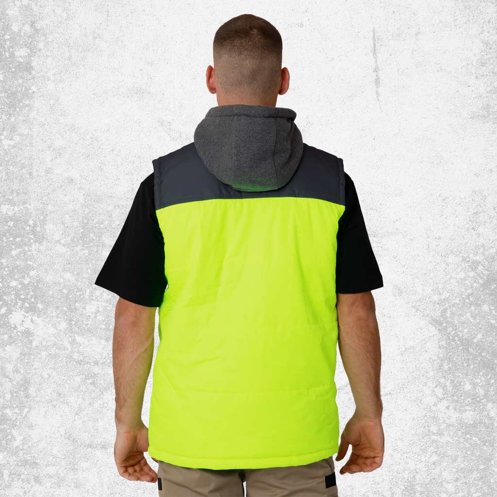 CAT Hi Vis Hooded Work Vests