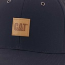 CAT Leather Patch Cap