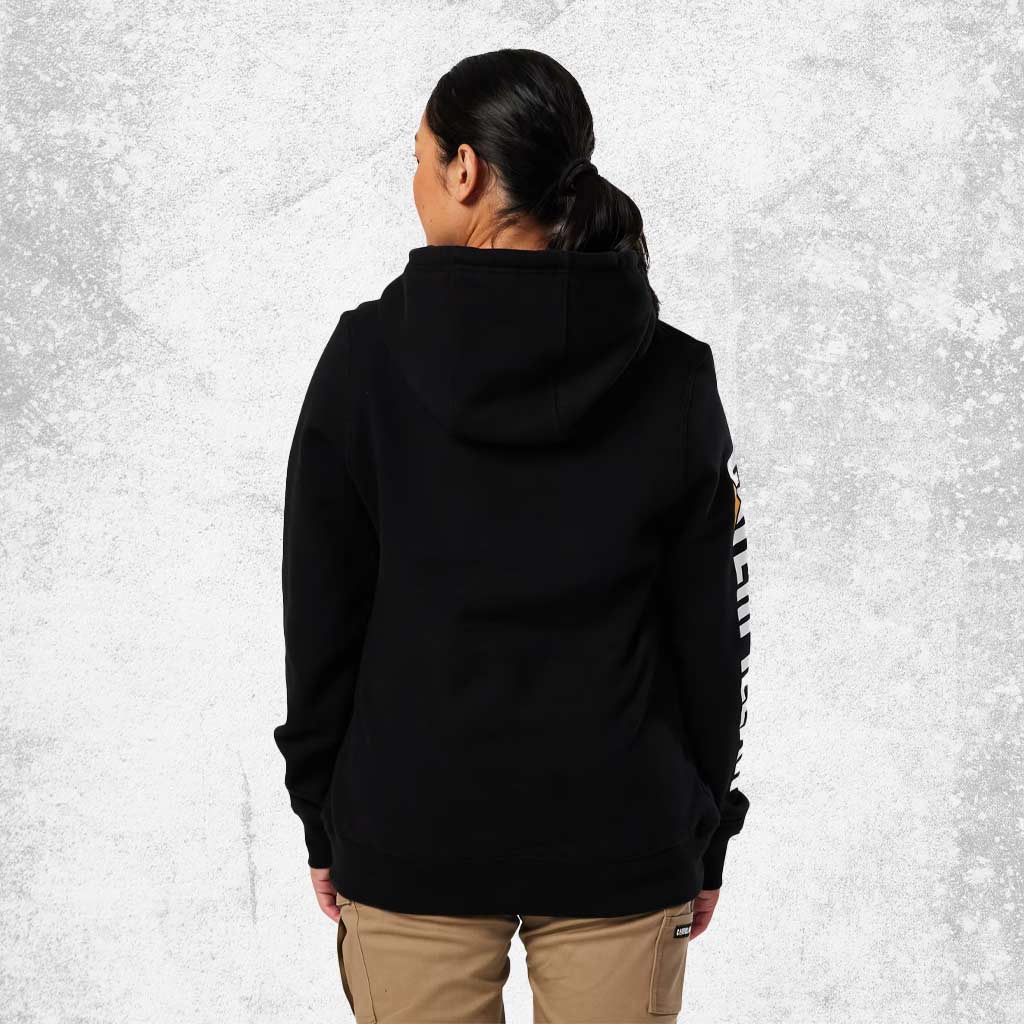 CAT® Women's Trademark Banner Hooded Sweatshirt