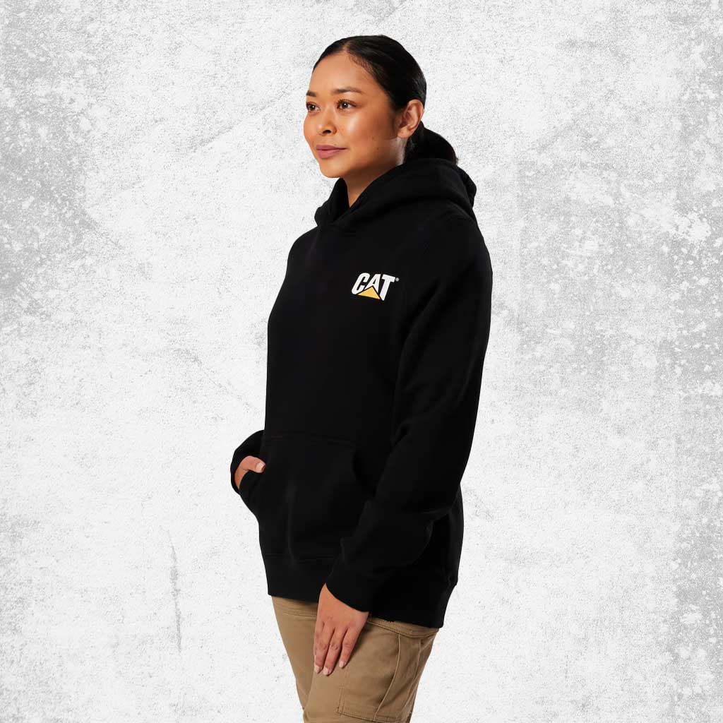 CAT® Women's Trademark Banner Hooded Sweatshirt