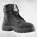 Steel Blue Argyle Zip Scuff Cap ST Boots