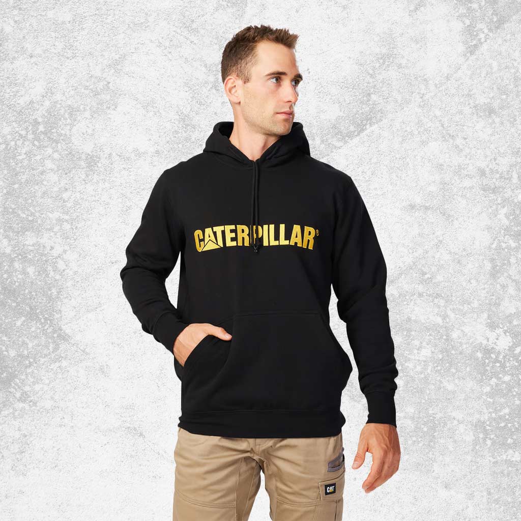 CAT Midweight Caterpillar Hooded Sweatshirt