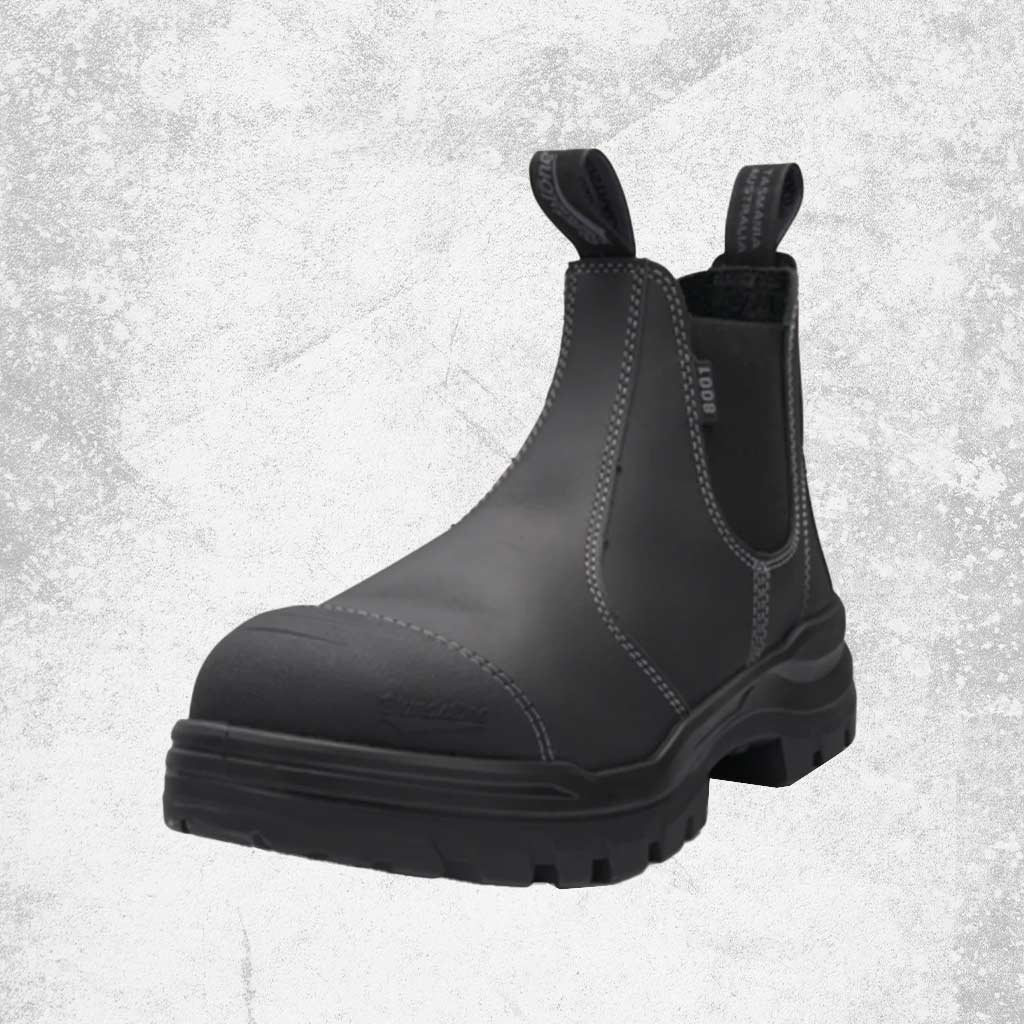 Blundstone 8001 - Unisex RotoFlex Platinum Leather Elastic Side Safety Boots