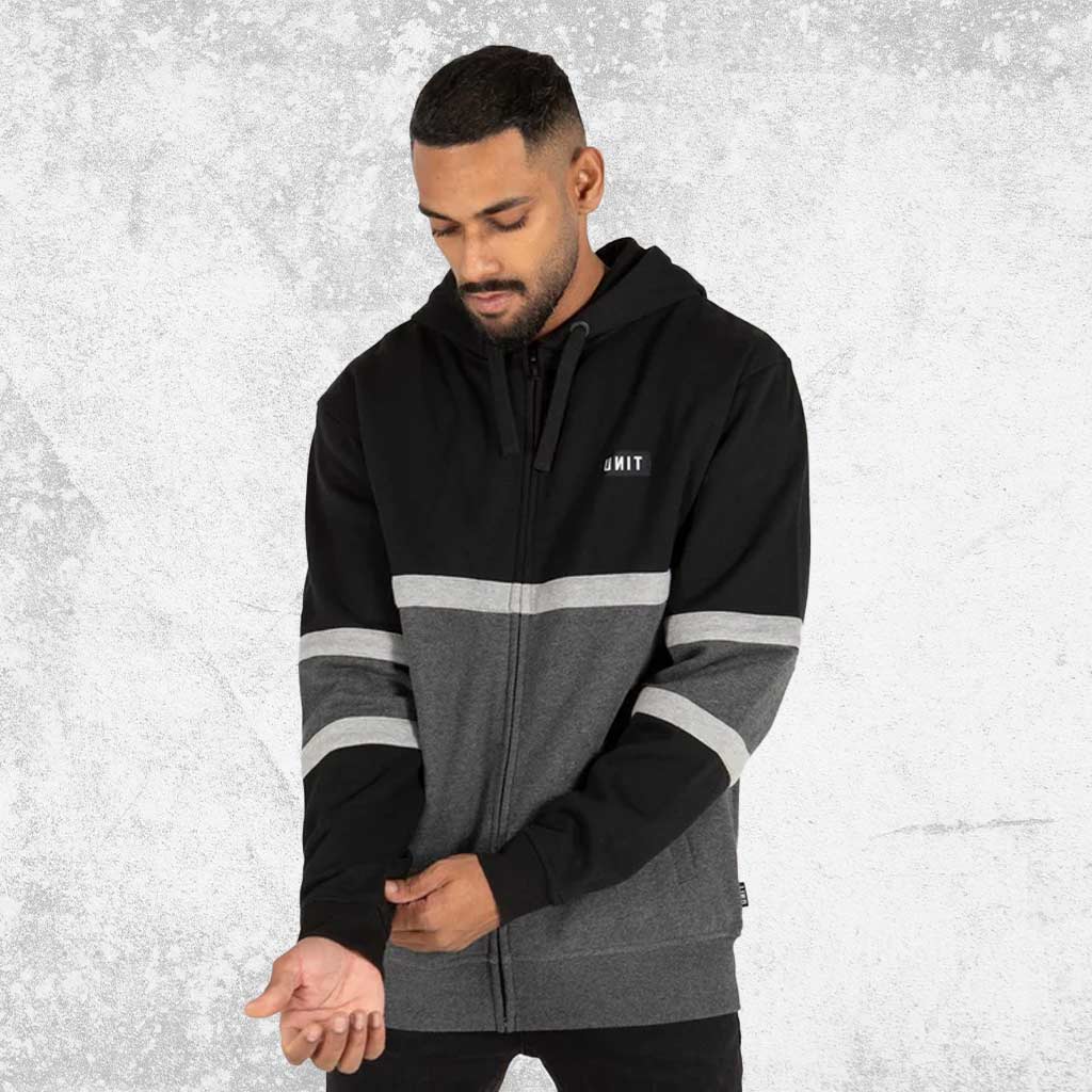 UNIT Men's Empire Fleece Zip Hoodie