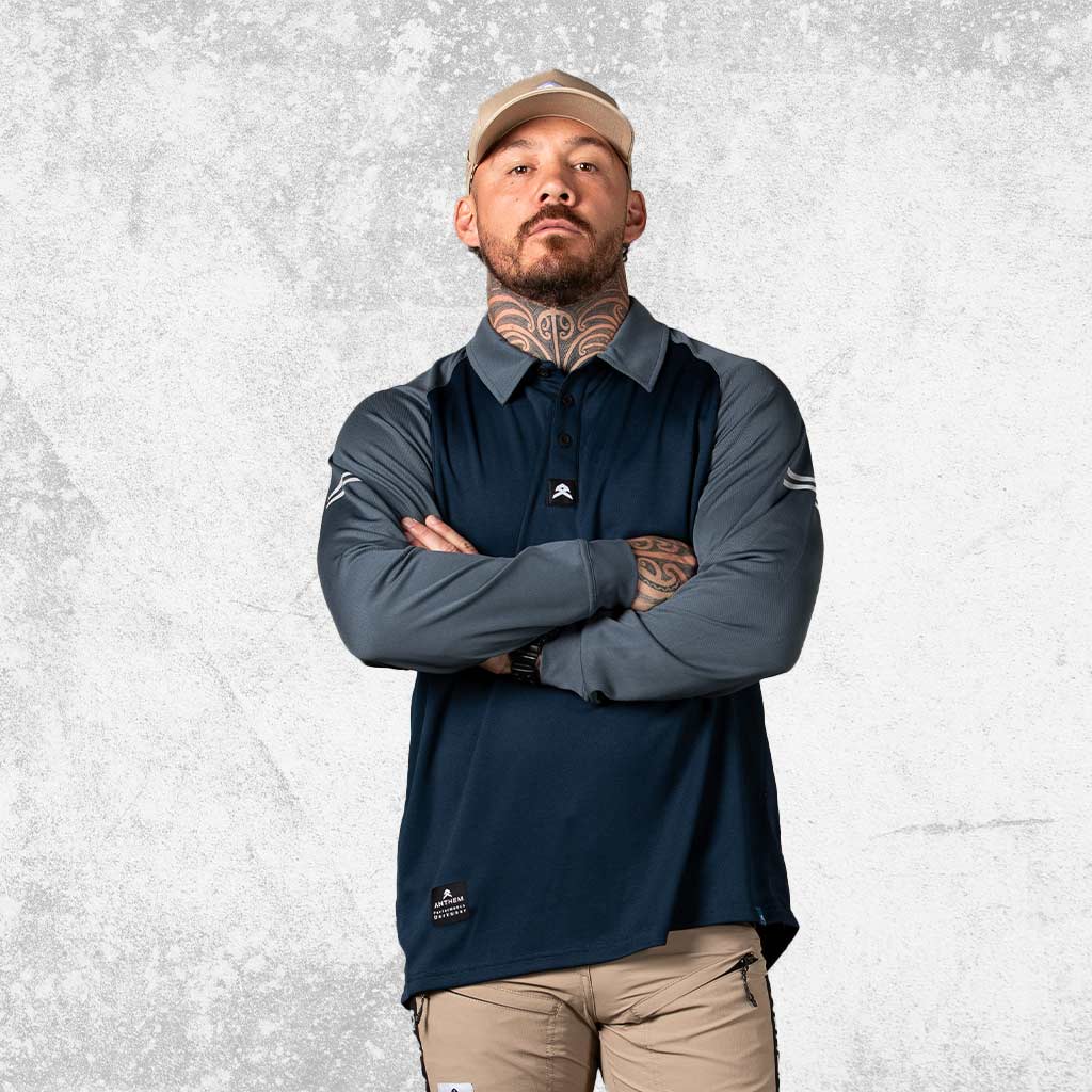 Anthem Hi Flow L/S Performance Polo