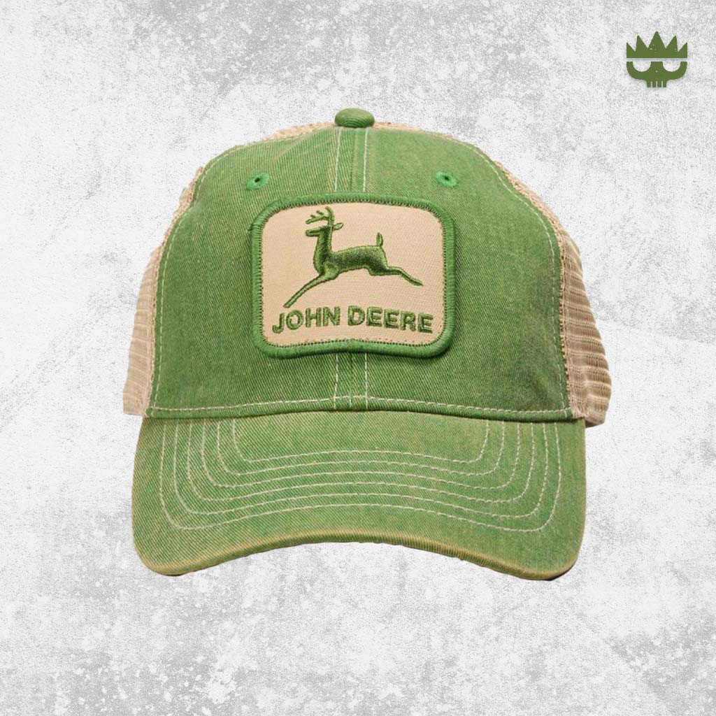 John Deere - Stone Washed Cap