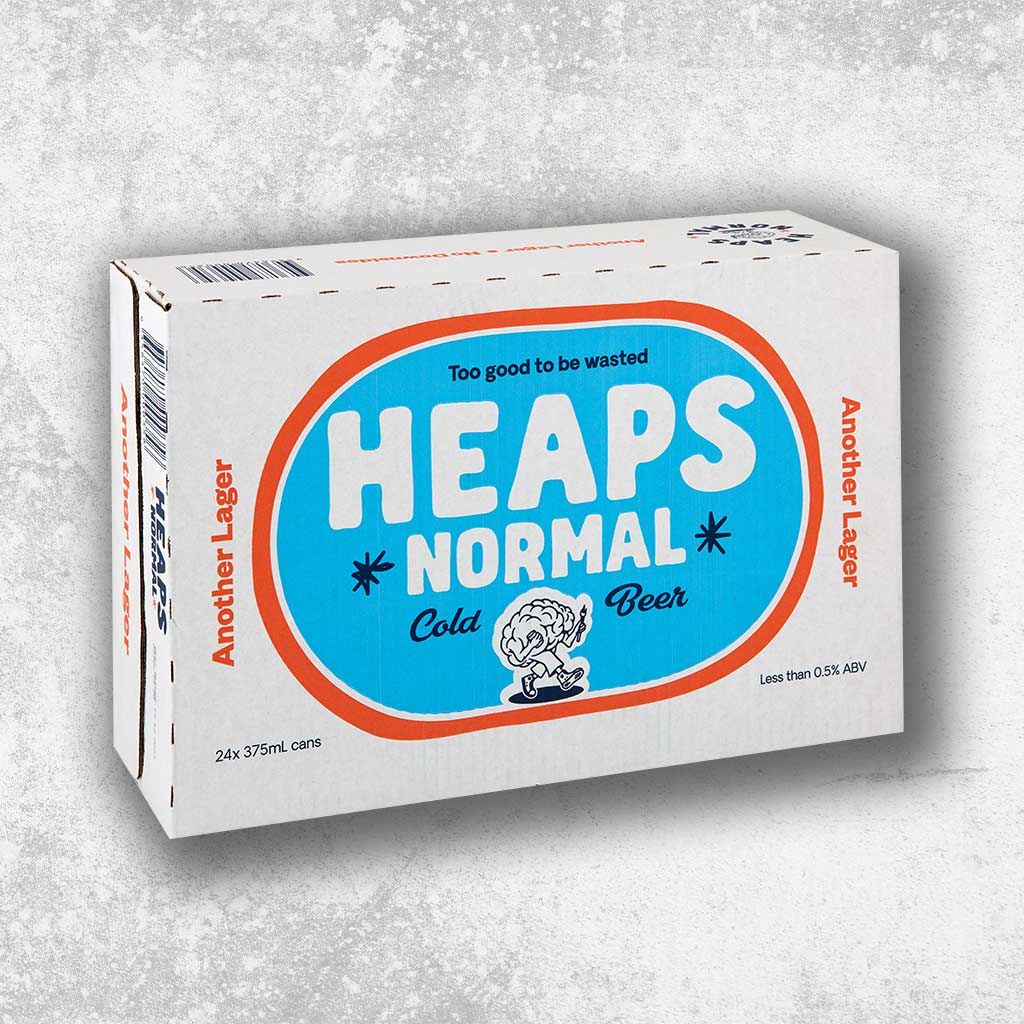 Heaps Normal Beer 24 x 375mL Carton