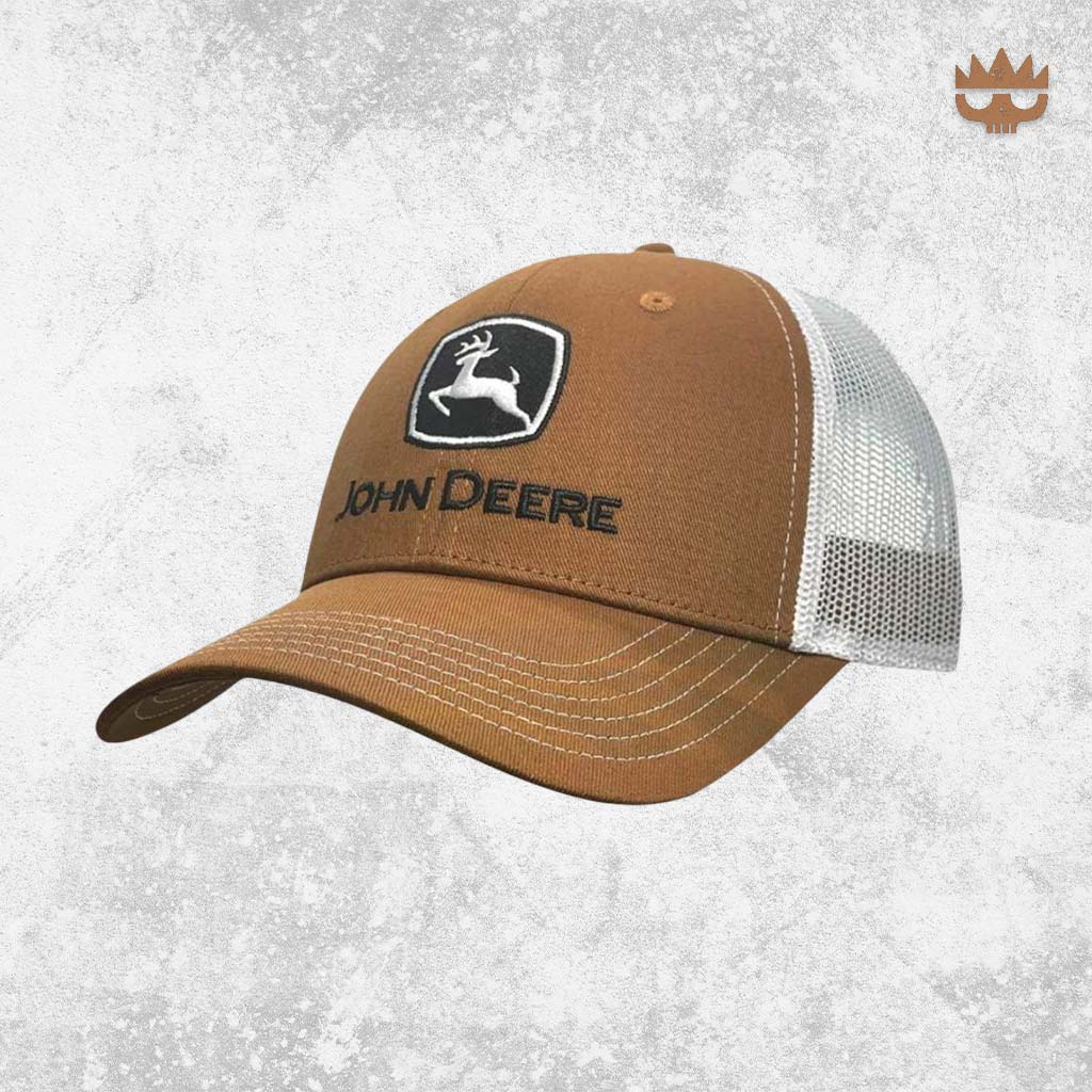 John Deere - Trademark Embroidered Low Profile Trucker Cap