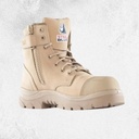 Steel Blue Argyle Zip Scuff Composite Boot