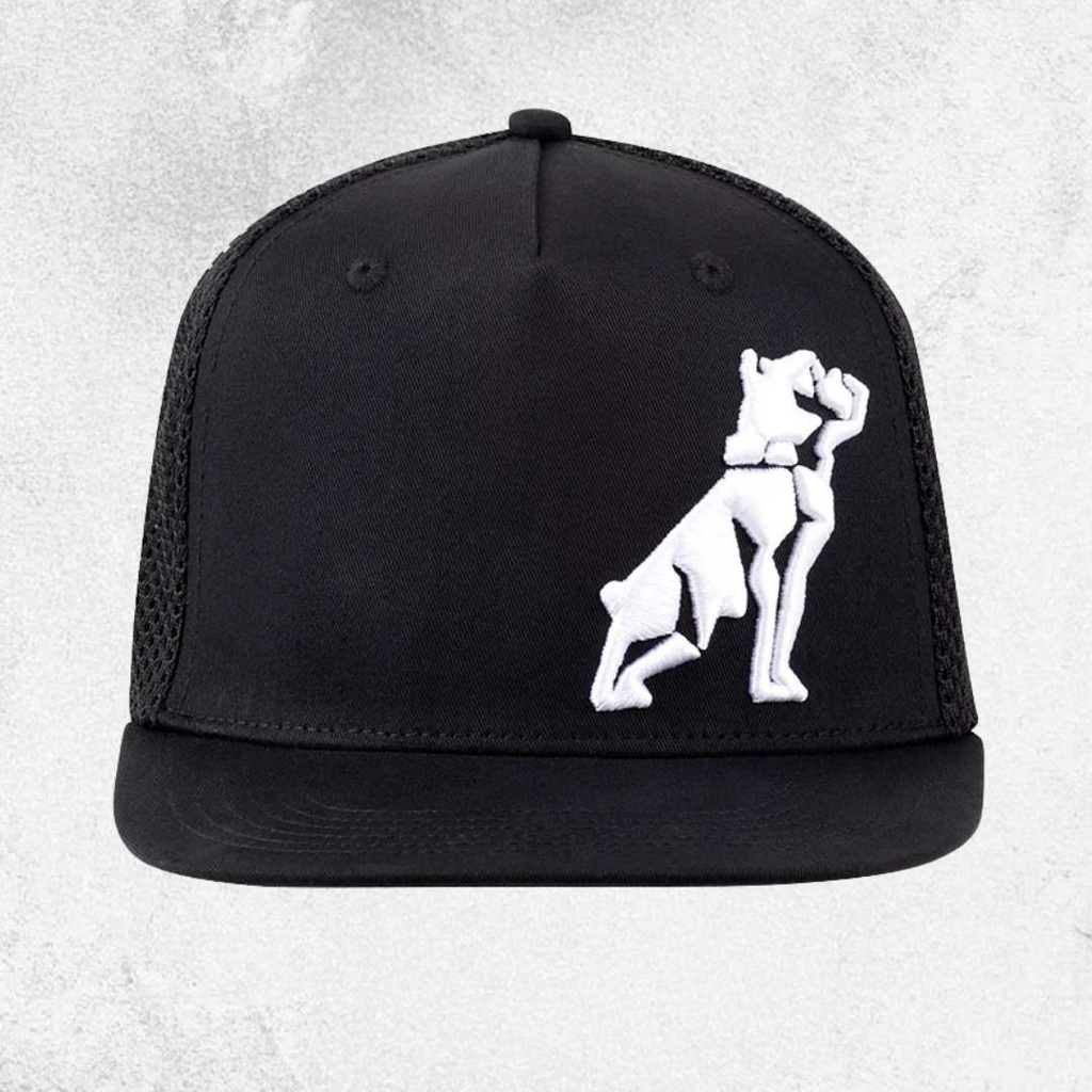 Mack Flat Brim Bulldog Cap - Soft Mesh
