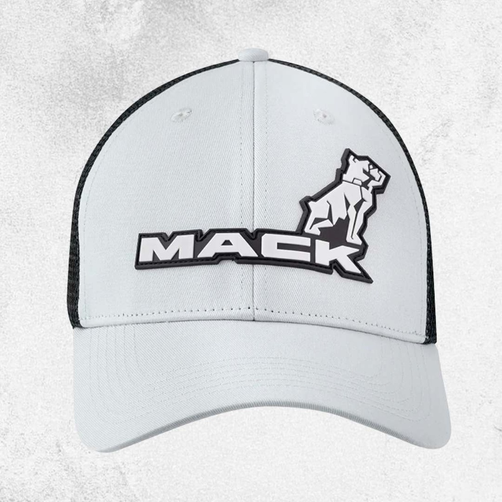 Mack 2‑Tone Curved Brim Trucker Cap