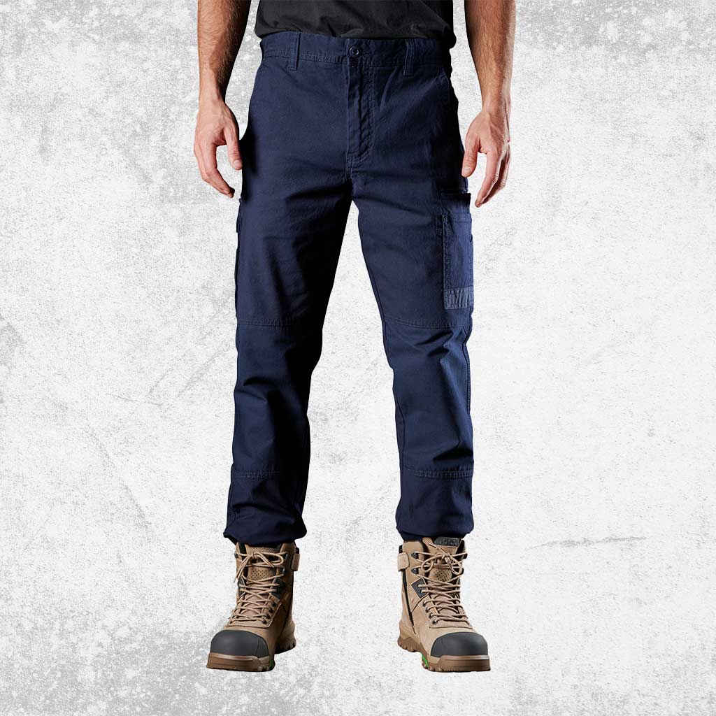 navy blue stretch work pants