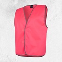 JB's Coloured Tricot Vest - Hot Pink