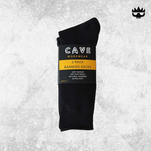 [CWSK-2] CAVE Bamboo Socks 2PK