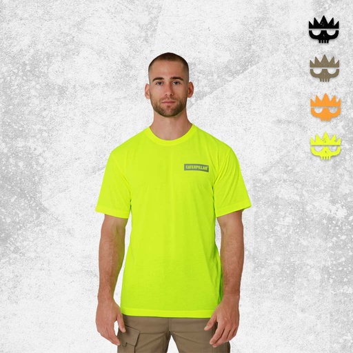CAT Triton Block SS Tees