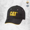 CAT Trademark Microsuede Caps - Black