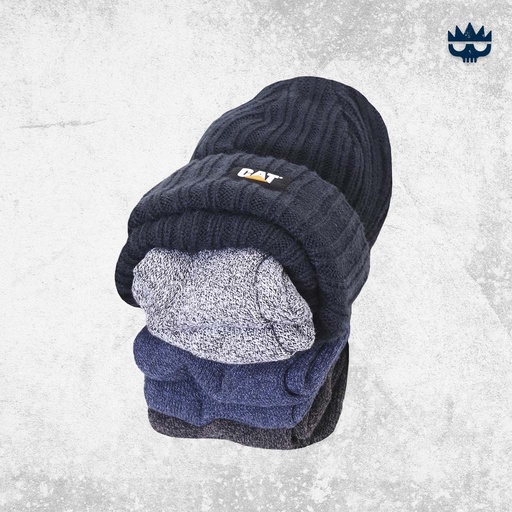 Beanie/Sock Colour Option: Ribbed Navy