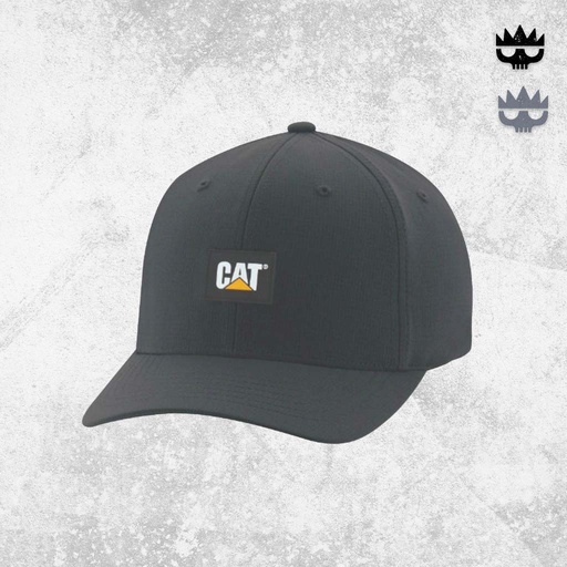 [1120251] CAT Label Ripstop Cap