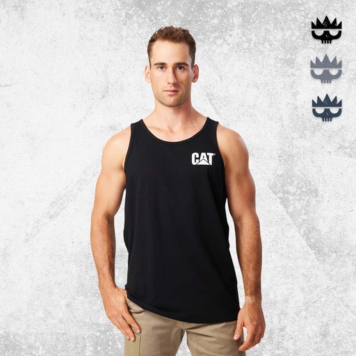 [1010013] CAT Trademark Singlet