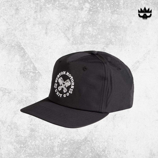 [221125002.BLK] UNIT - Nash Strap Back Cap