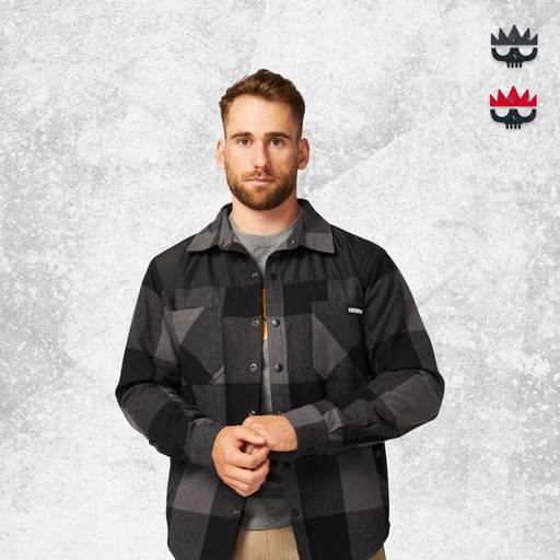 CAT Block Insulated Shirt Jacket
