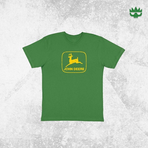 John Deere - Green Vintage Logo Tee