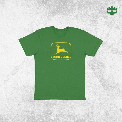 John Deere Green Vintage Logo Tee