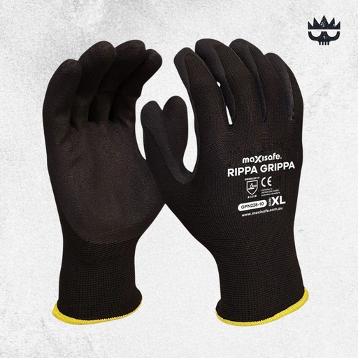 Maxisafe Rippa Grippa Nitrile Gloves