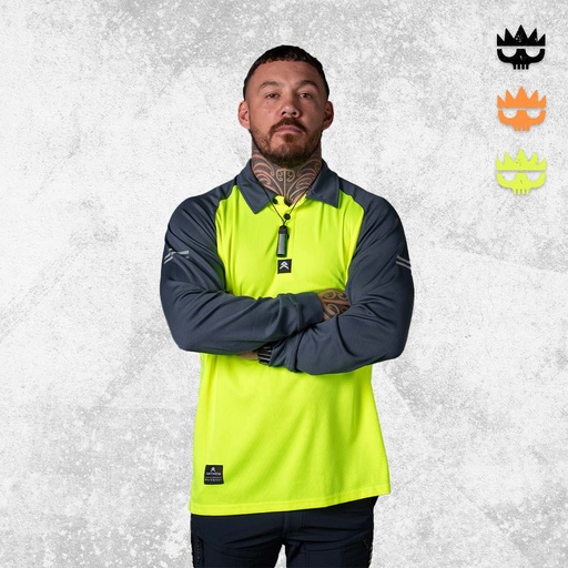 Anthem Hi Flow L/S Performance Polo