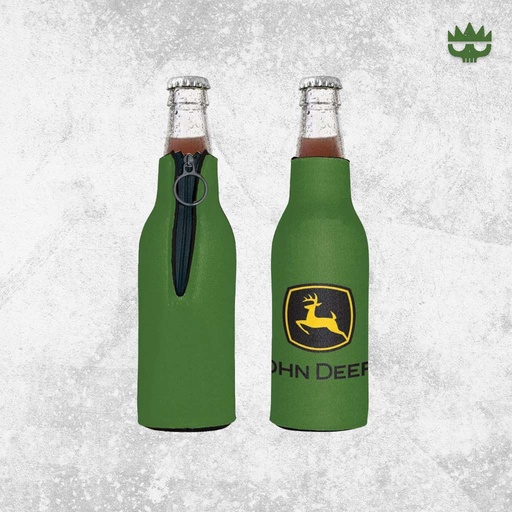 [34605321] John Deere -  Bottle Cooler - Green With Trademark Logo