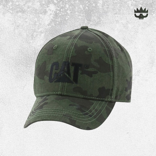 [W01791.11790] CAT Trademark Cap - Night Camo