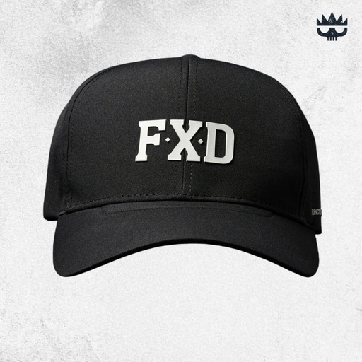 [FX02509033.BLK] FXD CP-12 Tech Baseball Black Cap Big Logo