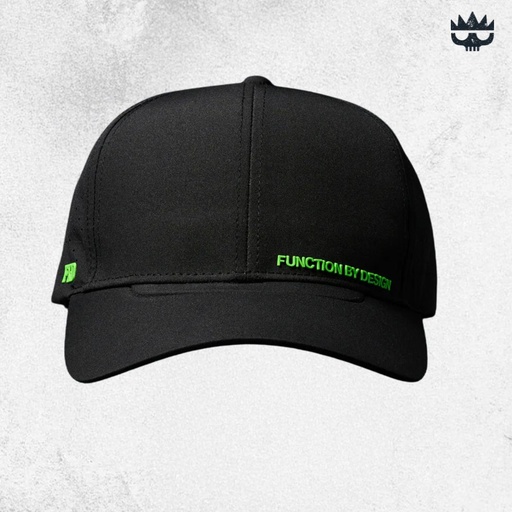 [FX02509033.BLK] FXD CP-12 Tech Baseball Black Cap Small Logo