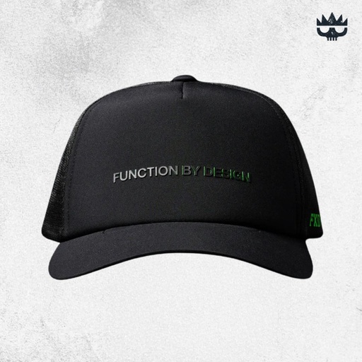 [FX72509036.BLK] FXD CP-13 Trucker Cap Black Small Logo