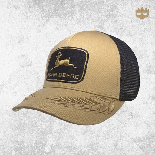 [13080727NV00] John Deere - Twill/Mesh CAP-3D Logo