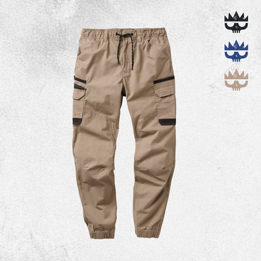 FXD WP-12C Cuffed Elastic Waist Stretch Ripstop Work Pant