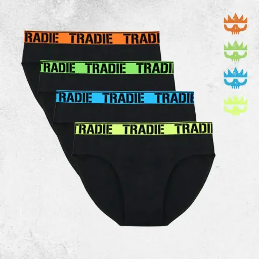 Tradie 4pk Brief 