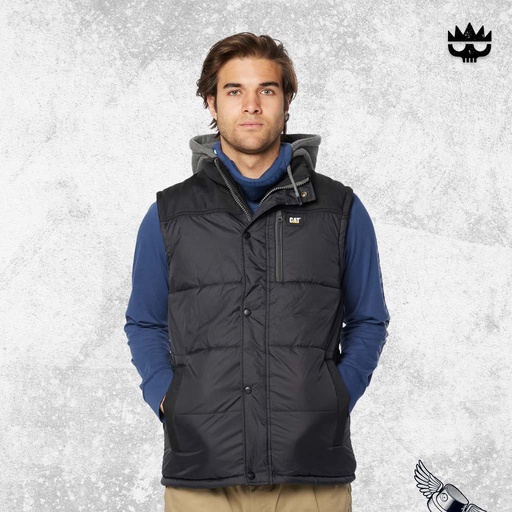 CAT Hooded Work Vest
