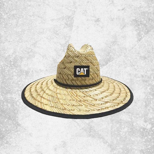 [1120142] CAT Straw Hat