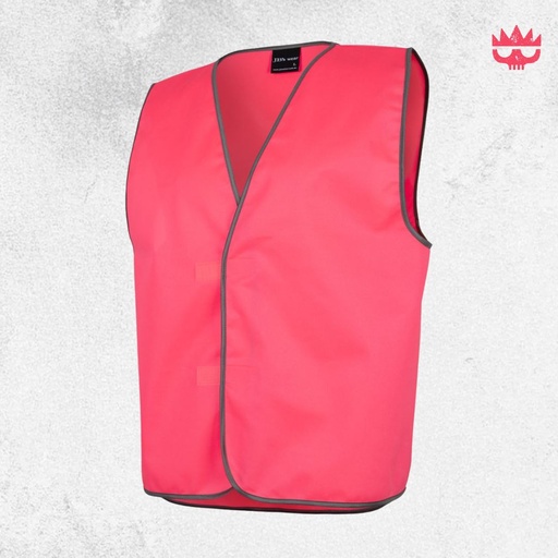 JB's Coloured Tricot Vest - Hot Pink