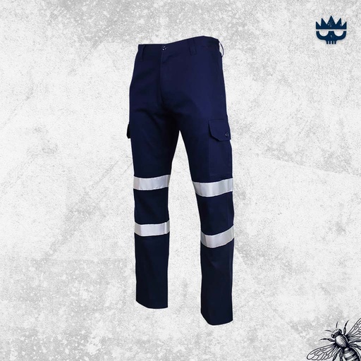 [MP02] Tough Inc Drill Cargo Reflective Work Pants
